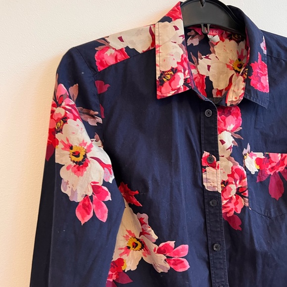 Joules floral shirt exc con size 12 - Picture 5 of 13